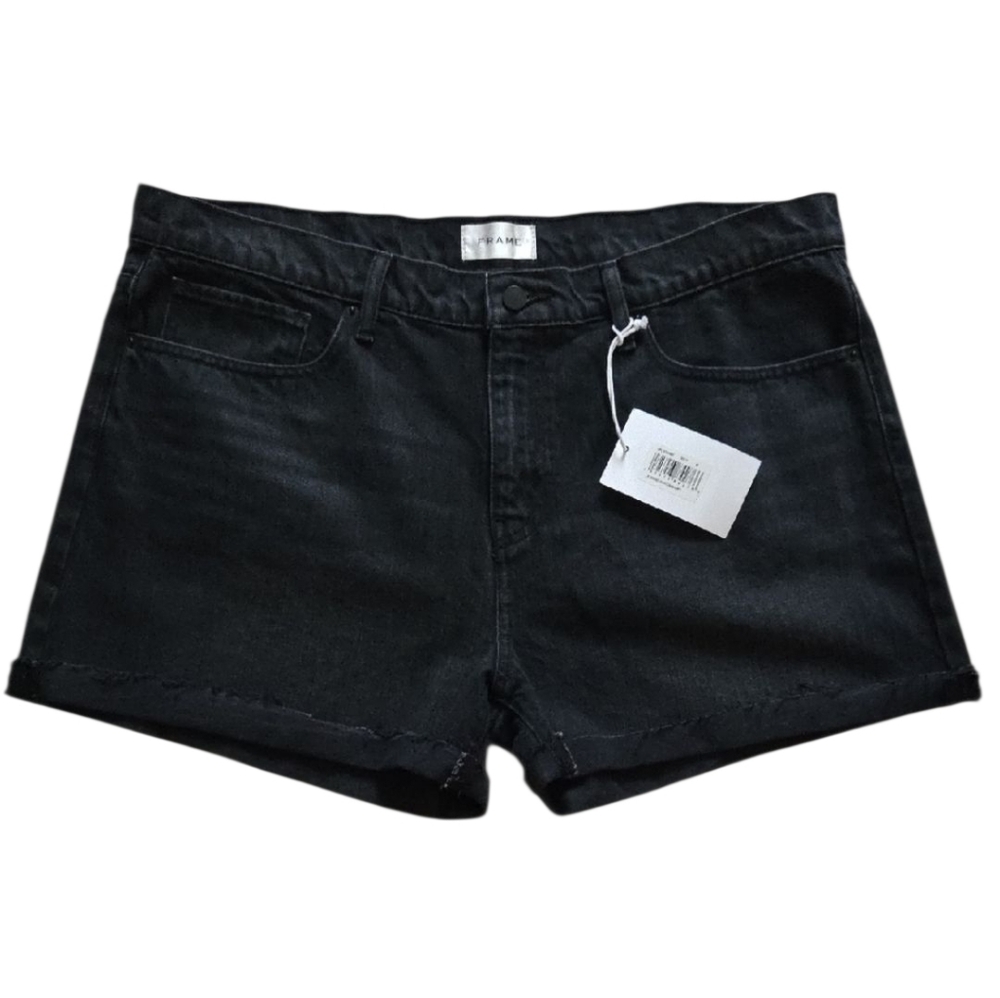 Frame Denim‎ Women's Black Shorts